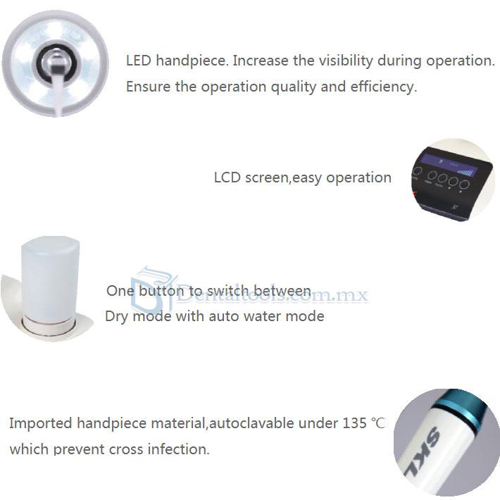 SKL® A7 LED Ultrasónico Dental con Depósito de Agua EMS Compatible