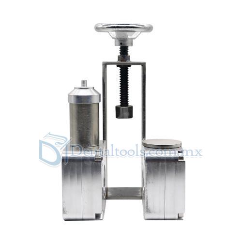 Máquina inyectora de sistema de inyección de material de dentadura flexible de laboratorio dental simple
