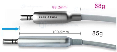 YUSENDENT COXO C-Puma Micromotor Eléctrico Dental sin Escobillas LED Compatible con NSK Z95L X95L