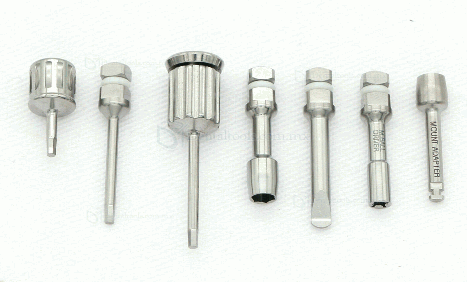 Dentium XIP Conjunto de instrumentos de implante de restauración protésica dental con destornilladores de llave dinamométrica