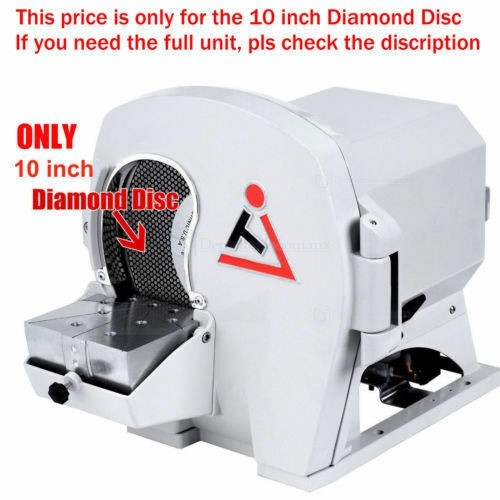 Disco de diamante abrasivo de laboratorio Dental de 10 pulgadas para Recortadora de modelos de yeso JT-218