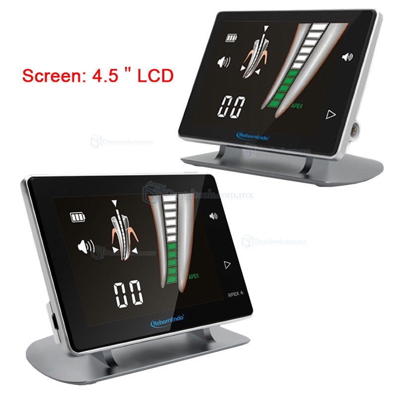 Nuevo 4.5 LCD DentalLocalizadores de apices de endodoncia Apex Localizadores de apices RPEX 6