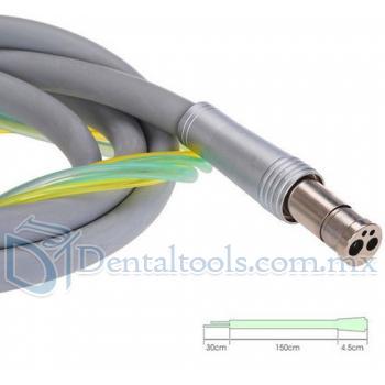 5Pcs M4 Hose Tubing Cable Connecting Dental Tube Para 4 Agujero Pieza de Mano