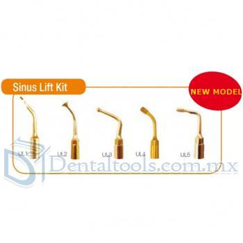 5Pcs Woodpecker® Puntas para Endodoncia Para Sinus Lifting EMS Compatible UL1 UL2 UL3 UL4 UL5
