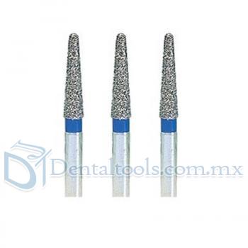 100 Pcs 1.6mm Fresas de diamante odontologia para perforación FG TR-13