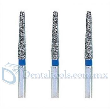 100 Pcs 1.6mm Fresas de diamante odontologia para perforación FG TF-13