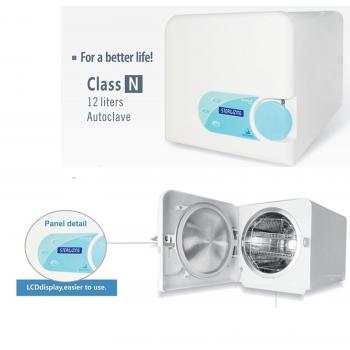 HISHINE® Vitale 12 Litros Dental Autoclave de Mesa Clase N