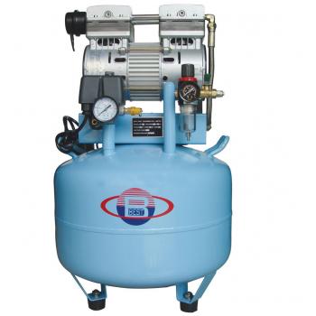 40L Compresor de Aire Clinica Dentales Silencioso sin aceite 150L / min 1-Conducir-2 Fiable BD-201