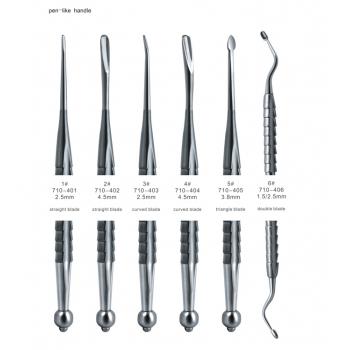 Instrumentos Dentales Ascensor Raíz Dental Con la pluma-como Hyle