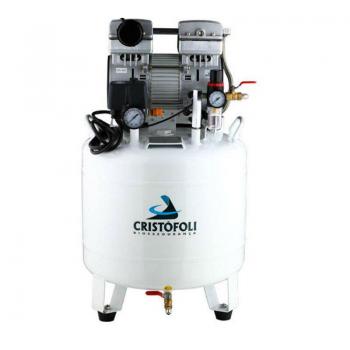 HISHINE® KR I-65L Dental Compresor de aire sin aceite silencioso Motors 65L