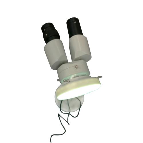 MKE® Microscopio de laboratorio dental con LED de 8 aumentos con rotación de 360°