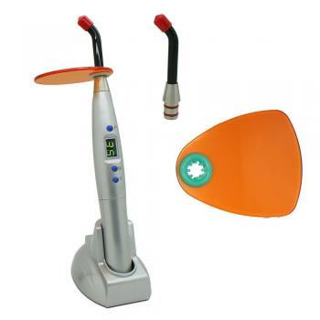 lámparas para la fotopolimerización LED inalámbrico(Plus 1pcs guía de luz varillas y 1pcs Shields)