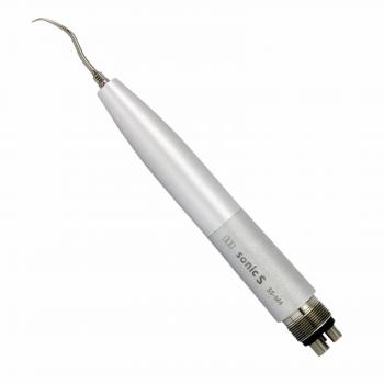 Nuevo La pieza de mano sónica S higienista Scaler Neumatico con Puntas S3 S2 S1 de 4 agujeros