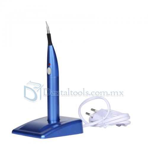 Cortador dental de la goma del diente del cortador de Gutta de Endo Cordless con 4 puntas color azul