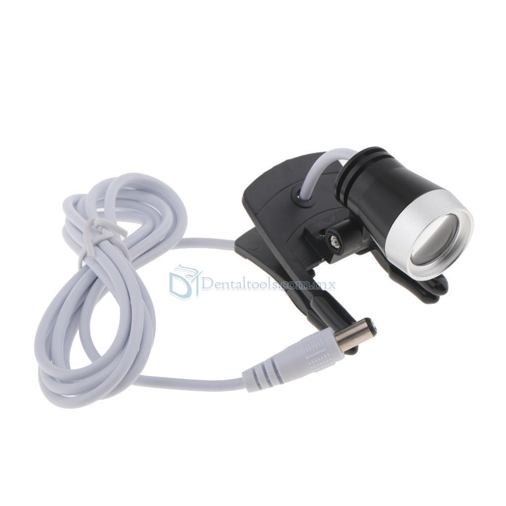 Faros de cabeza quirúrgicos tipo clip LED para todas las lupas médicas