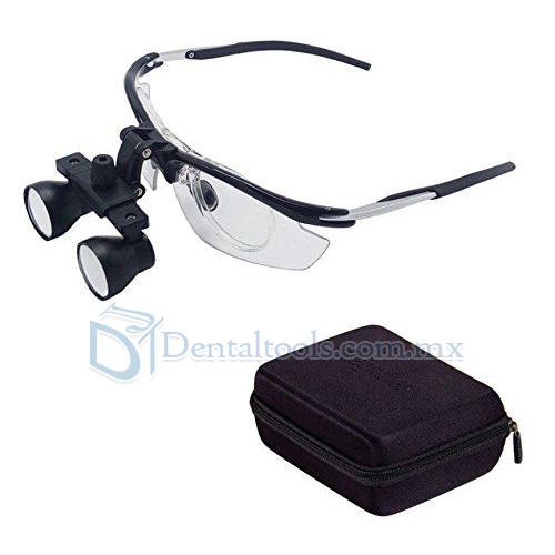 Dental 3.5X lupa binocular médica lupa antiniebla marco de aluminio DY-112