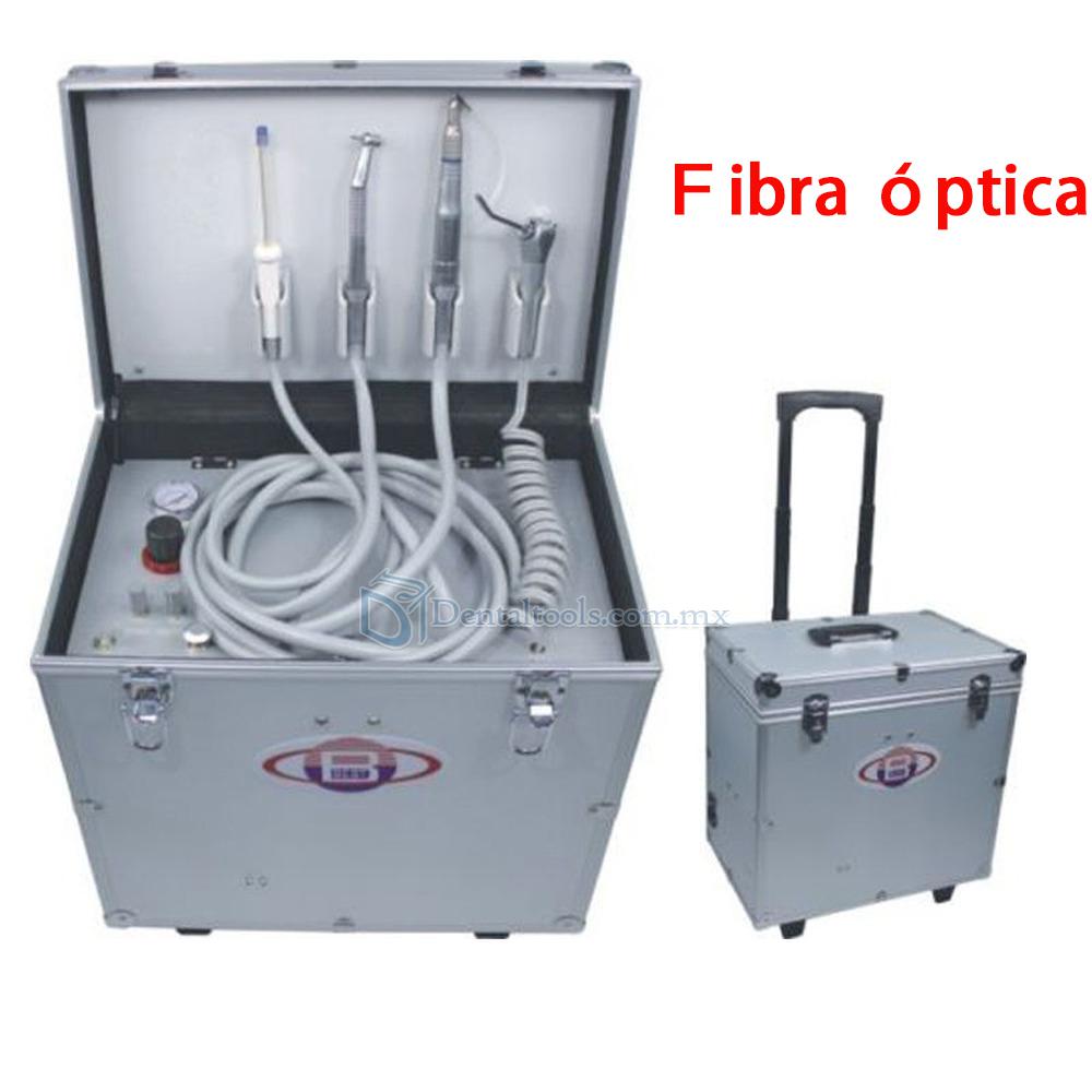 Best® BD402B Unidad Dental Portátil con rueda + Compresor + Aspiración + Jeringa Triplex