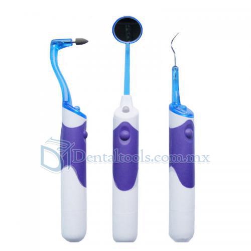 3Pcs/kit Dientes cuidado oral higiene herramientas juego de limpieza Led