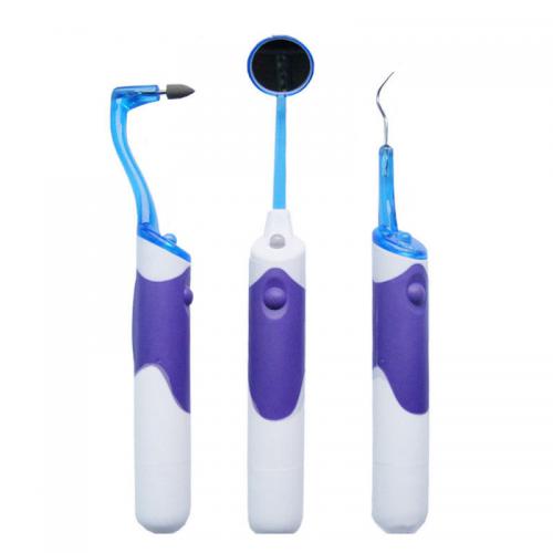 3Pcs/kit Dientes cuidado oral higiene herramientas juego de limpieza Led