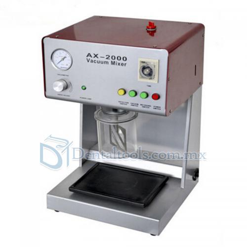 Mezcladora de vacío dental AX-2000B equipo de laboratorio máquina de mezcla