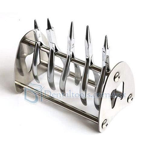 Tenedor dental soporte acero inoxidable para las tijeras Ortodoncia fórceps de los alicates