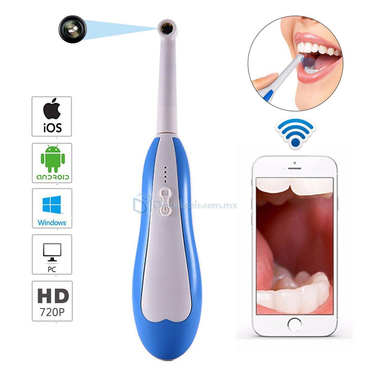 Cámara intraoral inalámbrica WiFi para iOS iPhone Android Phones PC Tablet