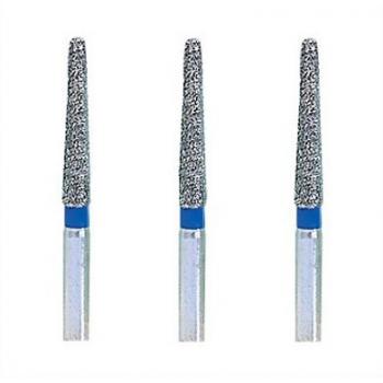 100Pcs 1.8 mm Fresa Dental Beca de diamante FG TF-13