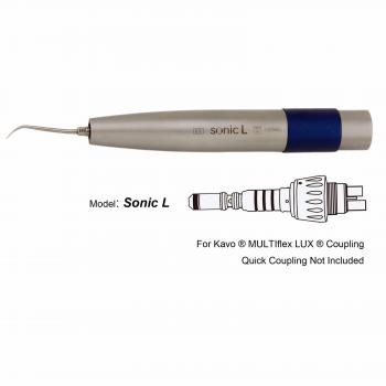 Sonic L Escalador de Aire Fibra óptica Compatible KAVO Multiflex Acoplador 6 Hoyos