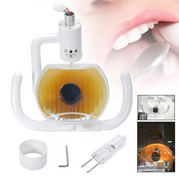 Lámpara de luz oral sin sombra luz fría para unidad dental silla 22mm