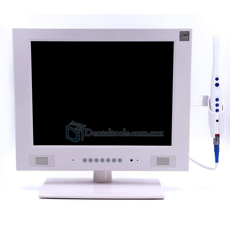 Detector de Cámara Intraoral WIFI CCD M-958A con 15 Pulgadas Monitor LCD