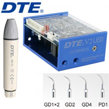 Woodpecker DTE V2 Escalador Ultrasónico LED Incorporado para Sillón Dental