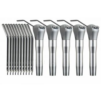 5 Pcs Jeringa Dental 3 Vías jeringa triple + 10 boquillas