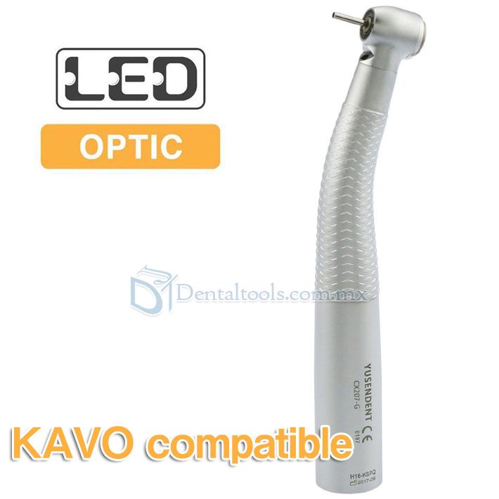 YUSENDENT® COXO CX207-GK-SP Pieza De Mano Alta Velocidad Led Compatible KAVO