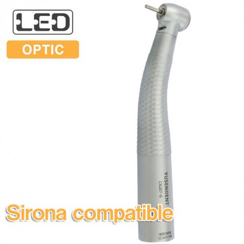 YUSENDENT® COXO CX207-GW-PQ Pieza De Mano Alta Velocidad Led con Compatible con Sirona (Sin Acoplador Rápido)