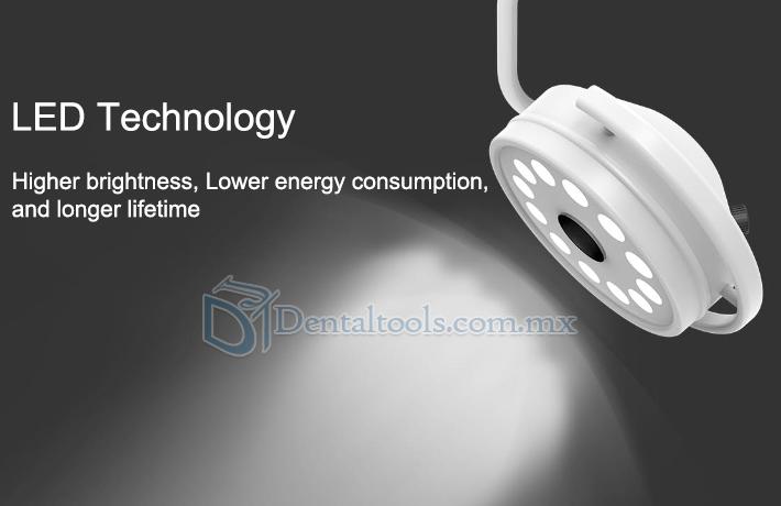 KWS 36W Lámpara Quirúrgica LED Dental de Techo Sin Sombras KD-2012D-3C