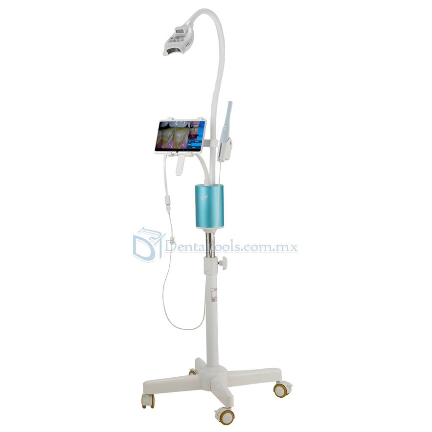 MLG M-66B Lampara Para Blanqueamiento Dental Led con Monitor LCD de 7 Pulgadas