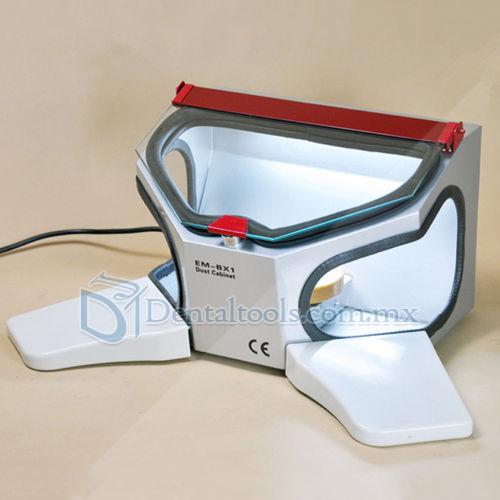 Aixin EM-BX1 Chorro de arena de chorro de arena dental con armario para polvo luz fría