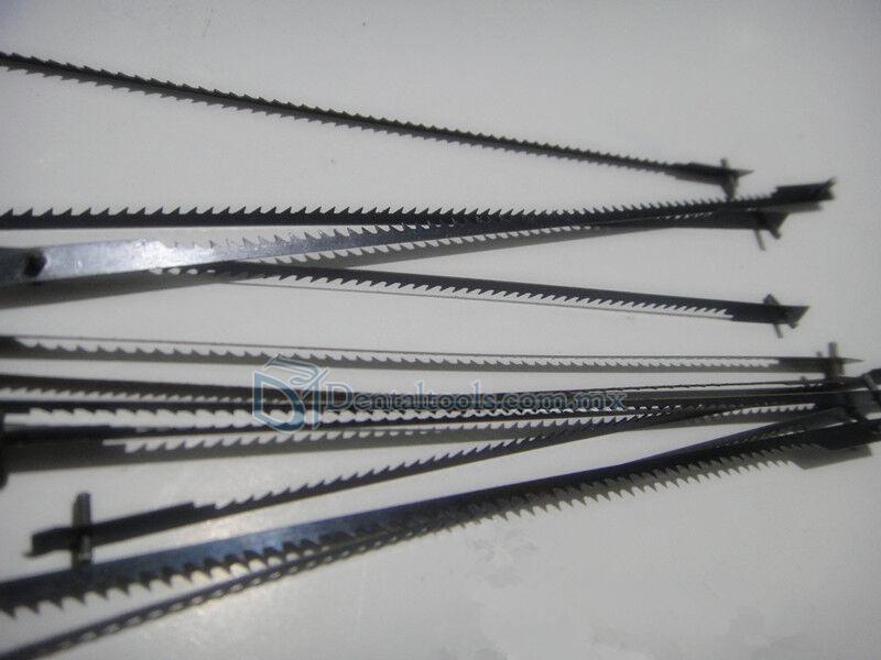 100Pcs Hojas de sierra de yeso cortas para laboratorio dental de 95 mm / 127 mm