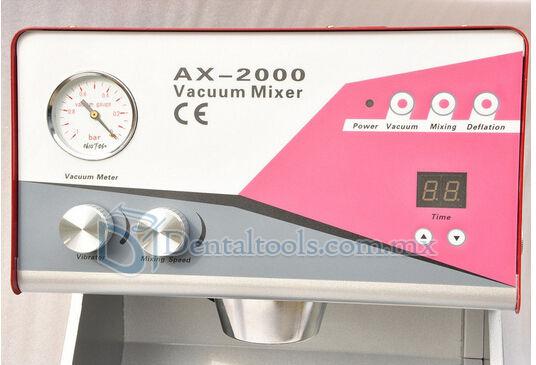 AX-2000C Mezclador de vacío de laboratorio dental con bomba incorporada
