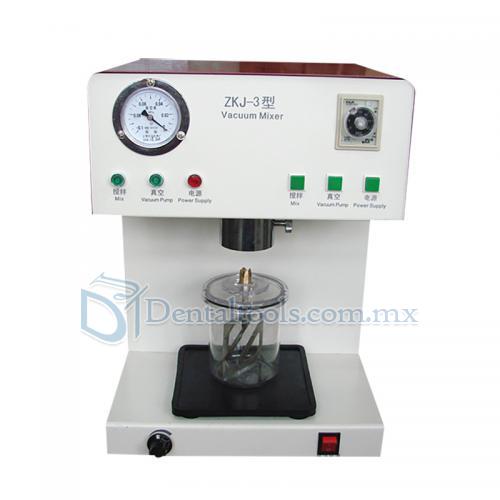 Máquina mezcladora de vacío de presión negativa dental bomba incorporada ZKJ-3