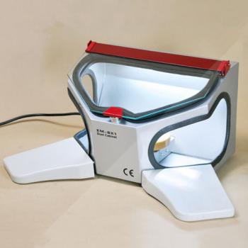 Aixin EM-BX1 Chorro de arena de chorro de arena dental con armario para polvo luz fría