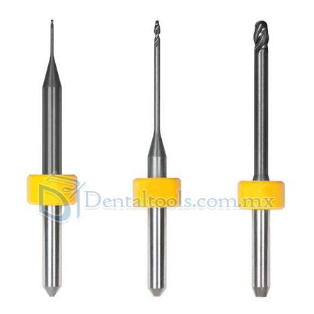 1 Caja fresas de fresado de herramientas de Zirconia Dental para fresadora CAD/CAM de laboratorio