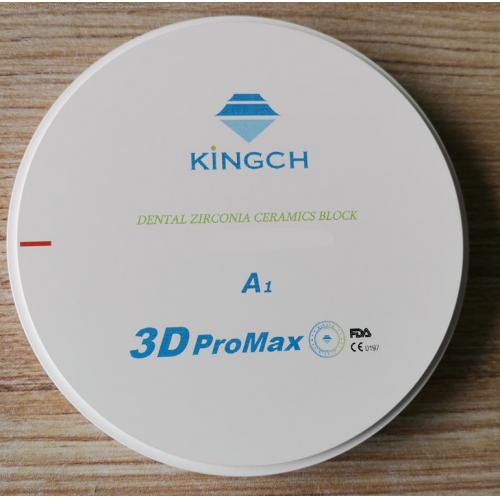 1 Pieza 3D ProMax Zirconia Bloque Laboratorio Dental CAD/CAM Bloque de Cerámica