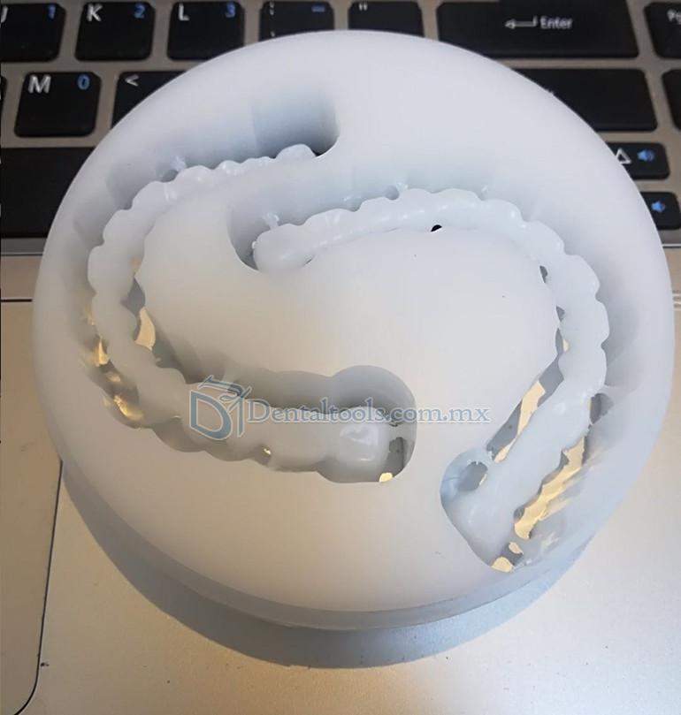 5 Bloques de acetal PMMA flexibles para laboratorio dental