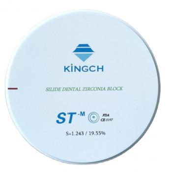 1Pcs ST-M Bloque de zirconio dental multicapa CAD/CAM Cerámica en blanco