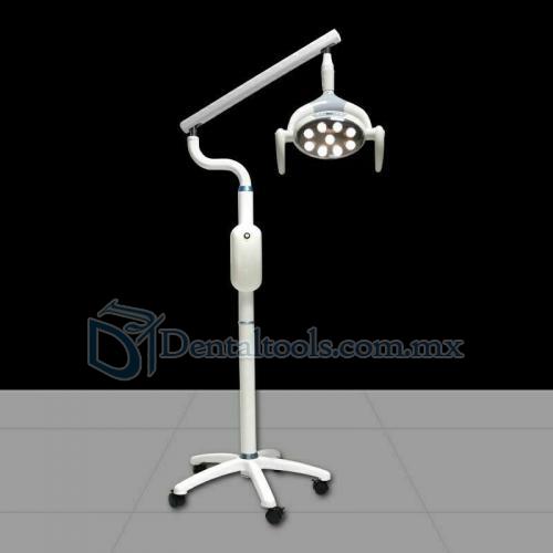 Saab 28W Lámpara quirúrgica LED dental móvil luz de inducción para examen oral P106A-FS