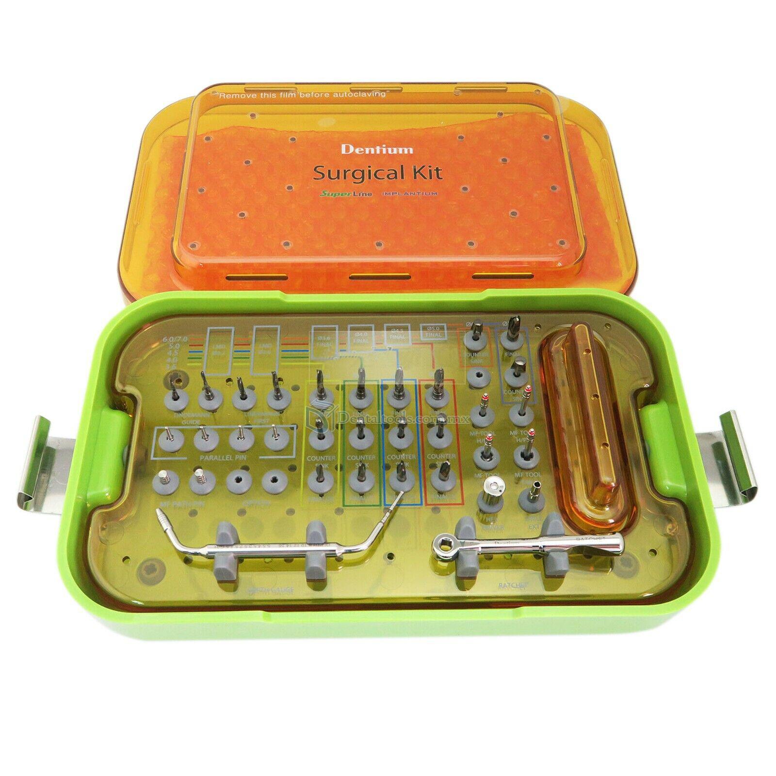 Dentium UXIF SuperLine Kit de instrumentos de cirugía de implantes dentales