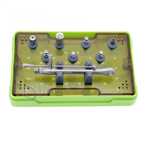 Dentium XIP Conjunto de instrumentos de implante de restauración protésica dental con destornilladores de llave dinamométrica