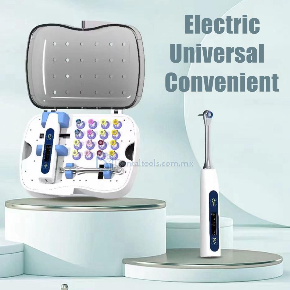 Kit de llave dinamométrica para implante Universal dental eléctrico con destornillador de 16 Uds