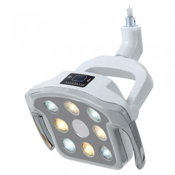 Lámpara quirúrgica bucal LED dental sin sombras con 8 LED para sillón dental